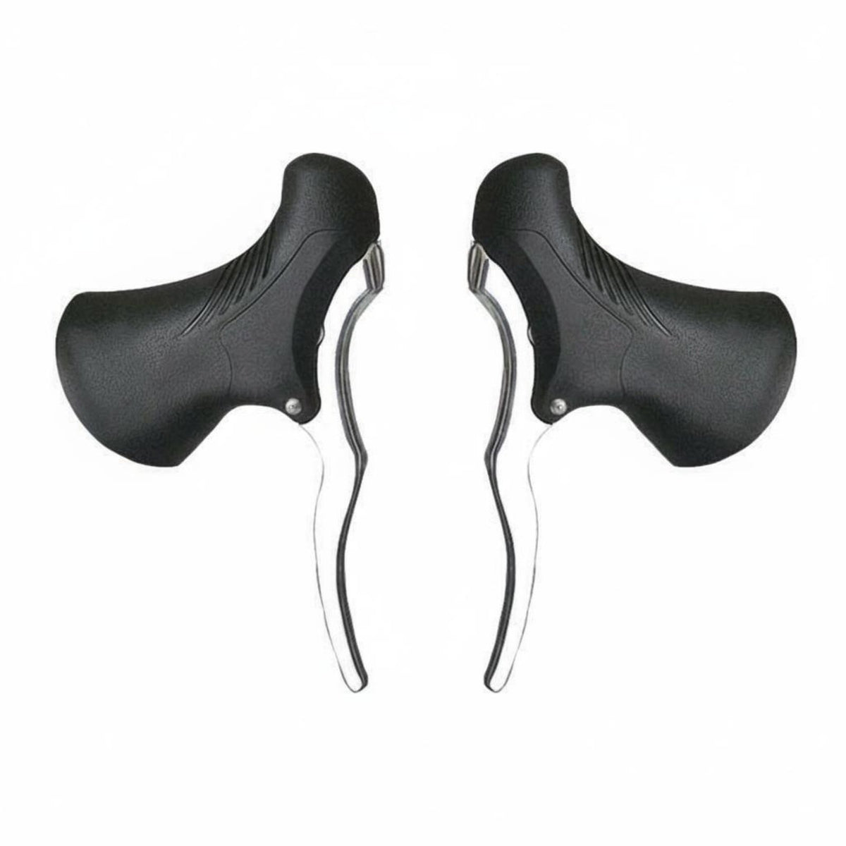 2 Pieces Lightweight Road Bike Brake Lever Grippy Rubber Hoods Aluminum Alloy Brake Lever for Commuting