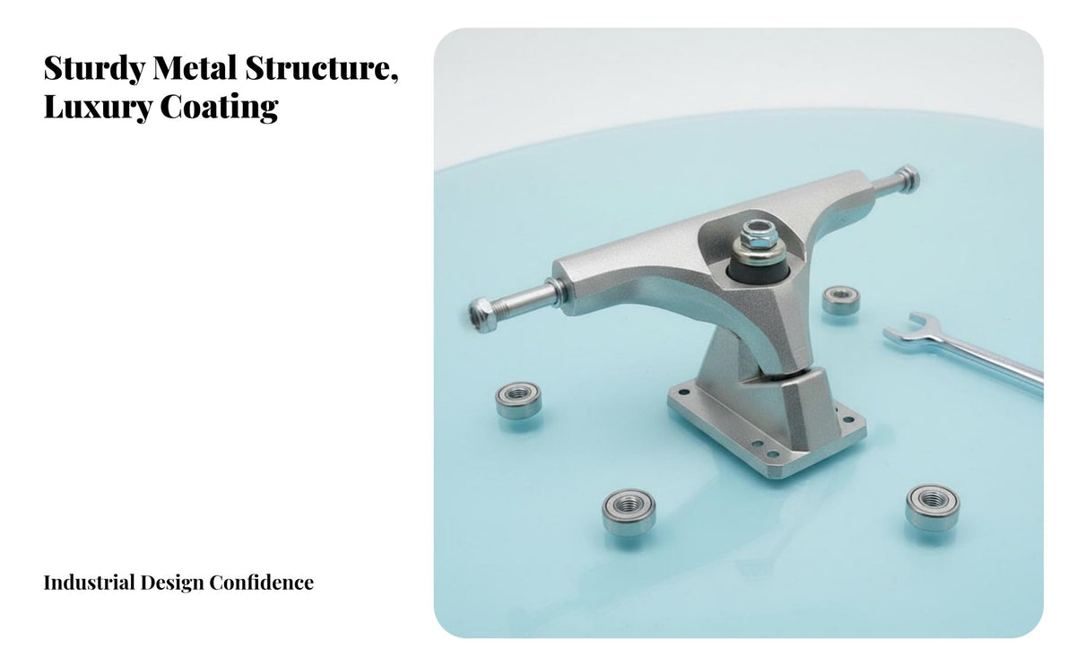 Flow Ride Steering Mechanism Steering Mechanism High-Elastic Return PU Bushings Land Wave Board Steering Bracket 6.25 Inch Board