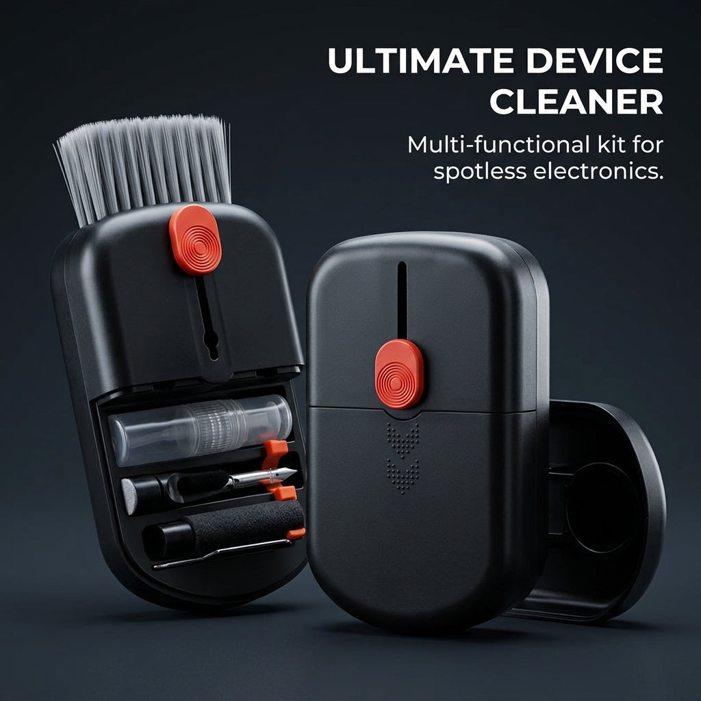 Bluetooth Earbuds Cleaning Pen Multi-Function Electronics Tool Kit, Computer Keyboard Screen Brush Set for , Gifts for Students
