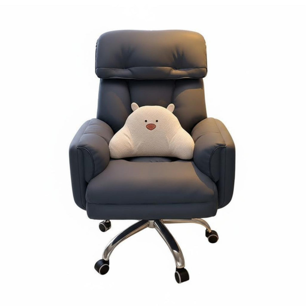 Adjustable Height Reclining Gaming Chair Ergonomic Design Office Furniture neck support and Ergonomic spinerest pillow pivoting glider Extendable Footrest for Students, gaming enthusiasts, Dorm Room, Bedroom, Studying, Relaxation