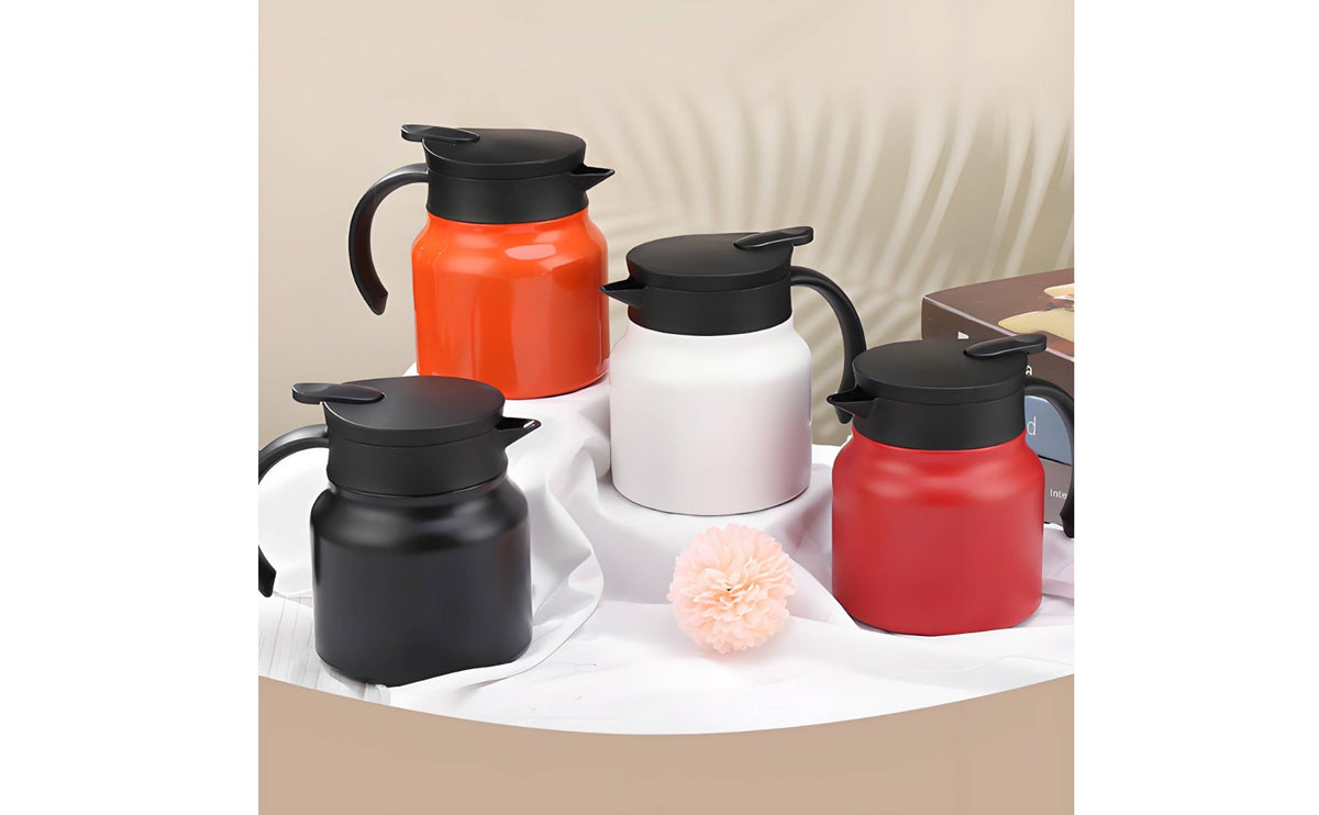 Stainless Steel Tea Pot Heat Retention Household Drinkware Easy Pour Spout