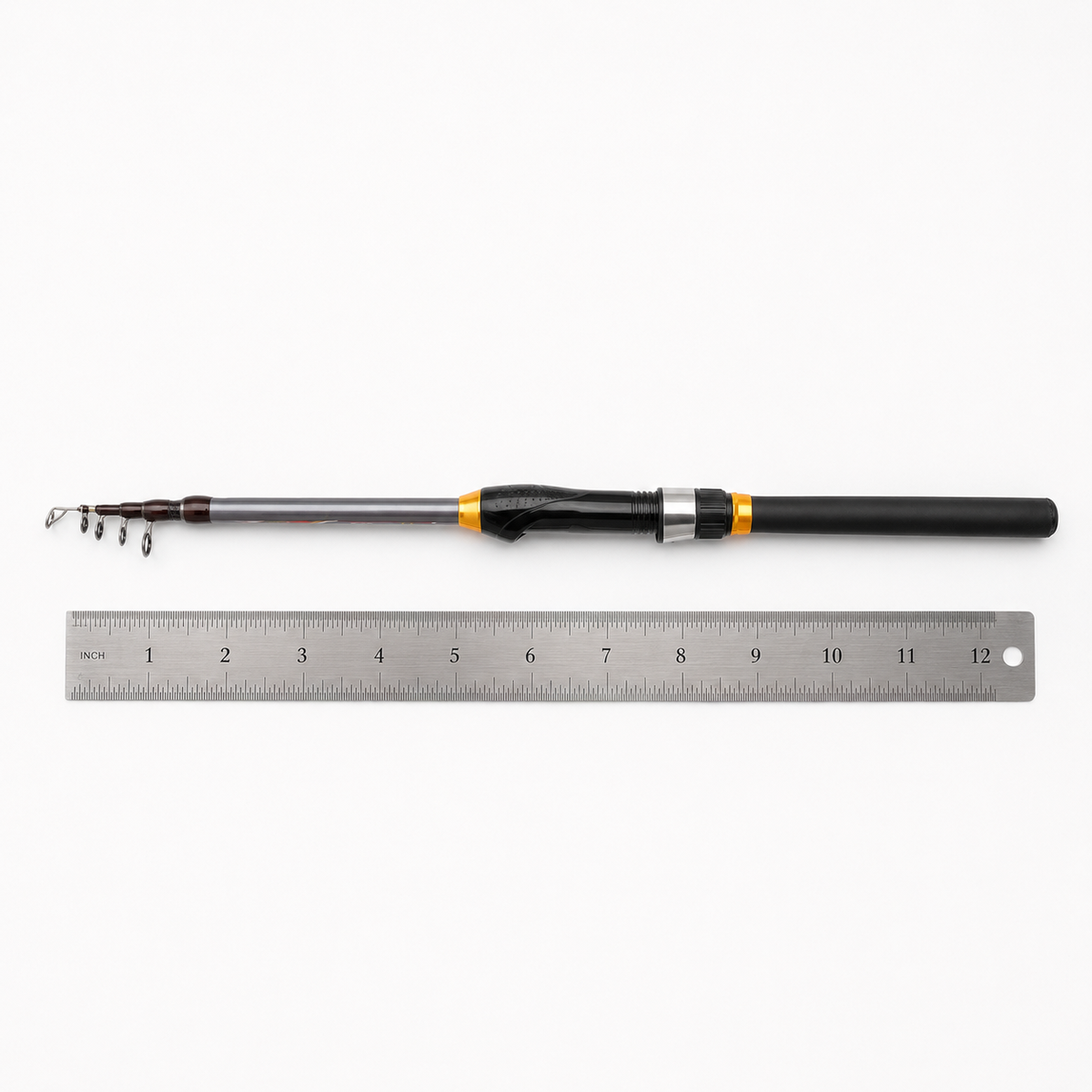 Carbon Fiber Fishing Pole, Telescopic Fishing Rod for Travel, Portable Fishing Pole for Carp Fishing, Freshwater & Saltwater