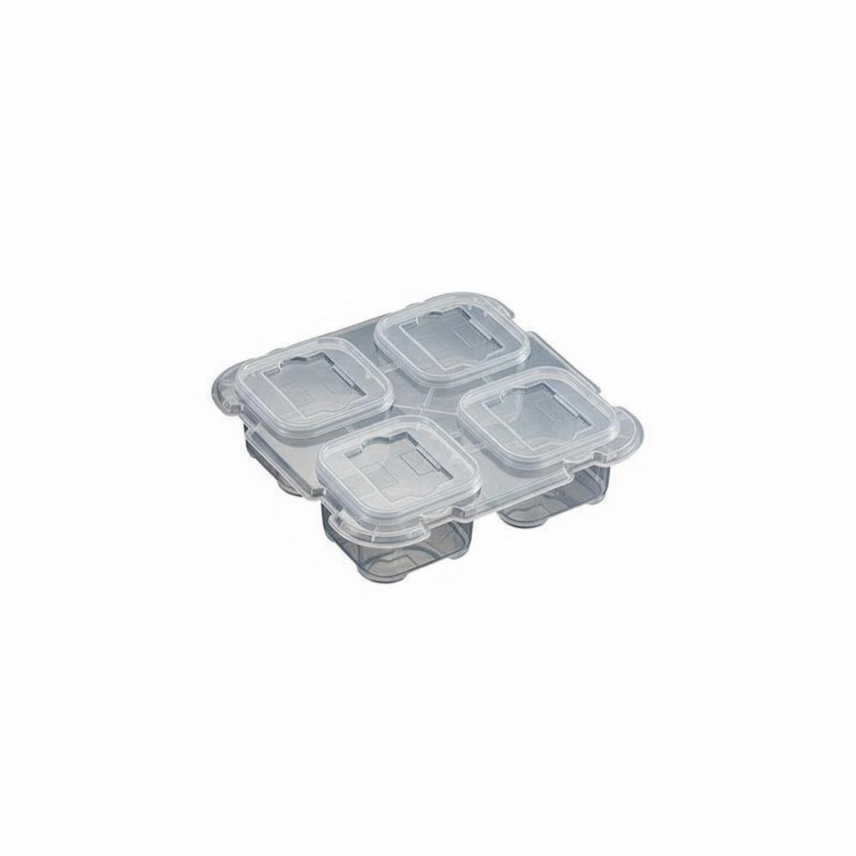 Weekly Food Sample Box Set Stackable Kitchen Organizer Easy to Clean for Parents