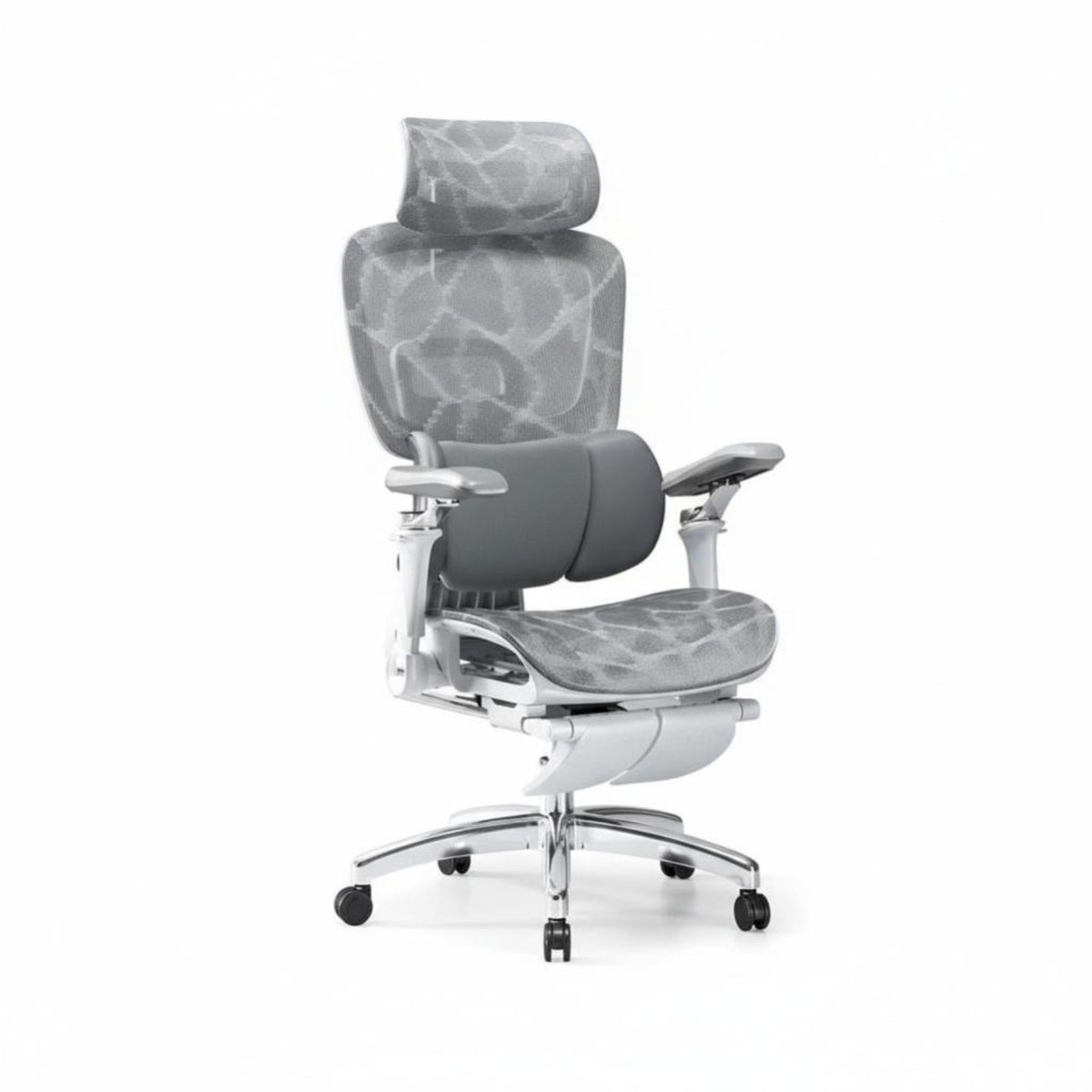 Highspine Ergonomic Seat with Headrest Reclining spinerest for work-from-home Workers