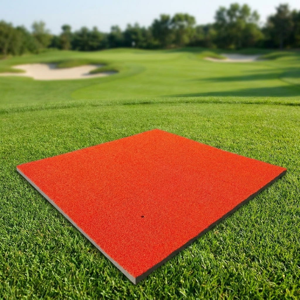 golf hitting mat