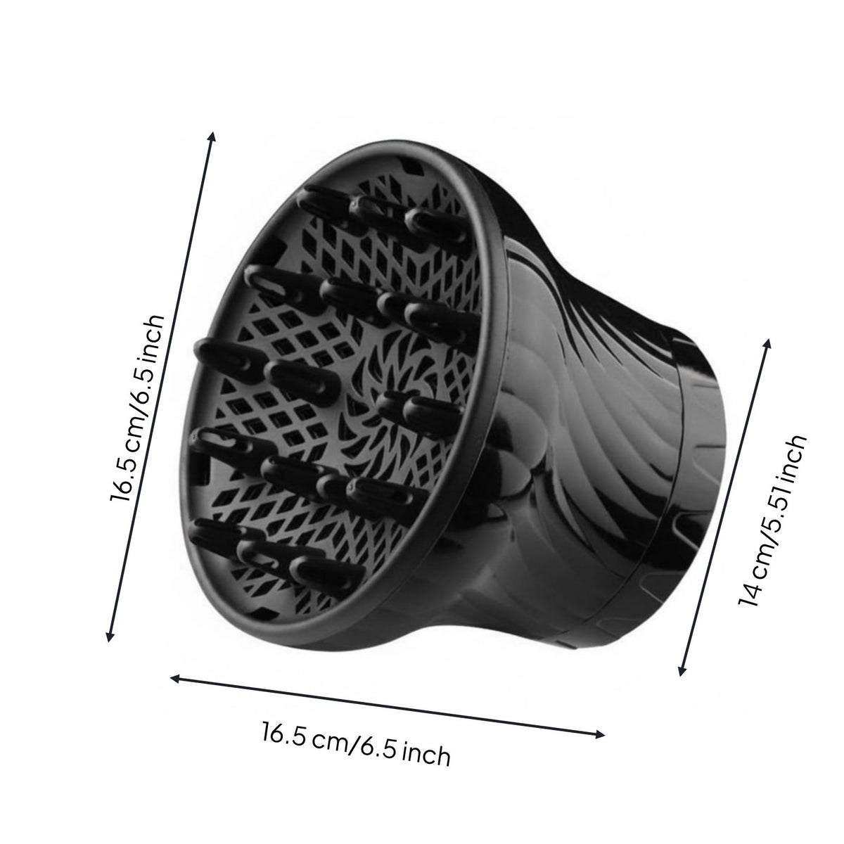 Universal Hair Styling Nozzle Professional-Grade Diffuser Nozzle for Women, Hairstylists