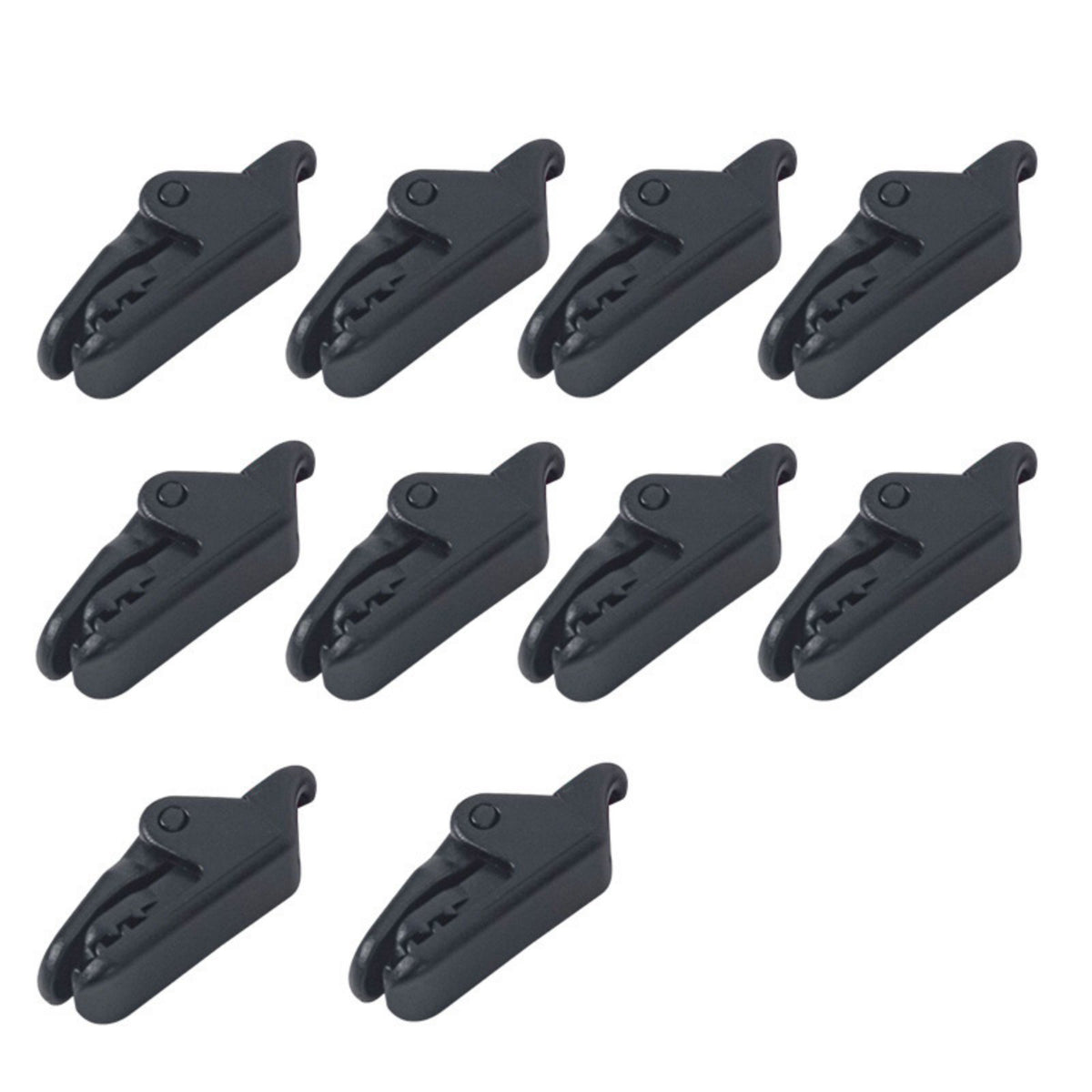 Windproof Crocodile Tent Clip Anti-Slip Crocodile Mouth Tarp Clip Long-Lasting Tent Clamp Weather Resistant for Campers, Camping