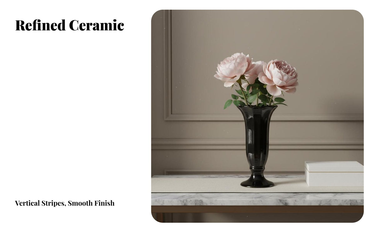 French Design Vase Elegant Design White Ceramic Vase Ideal Gift