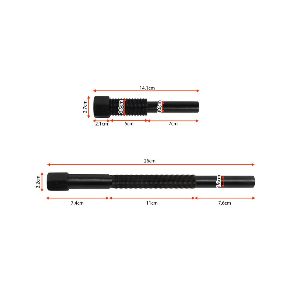 Threaded Primary Drive Clutch Puller Heavy Duty Primary Clutch Puller OEM Standard Wear Resistant for Mechanics