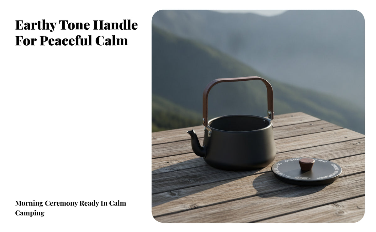 Ergonomic Camping Tea Kettle