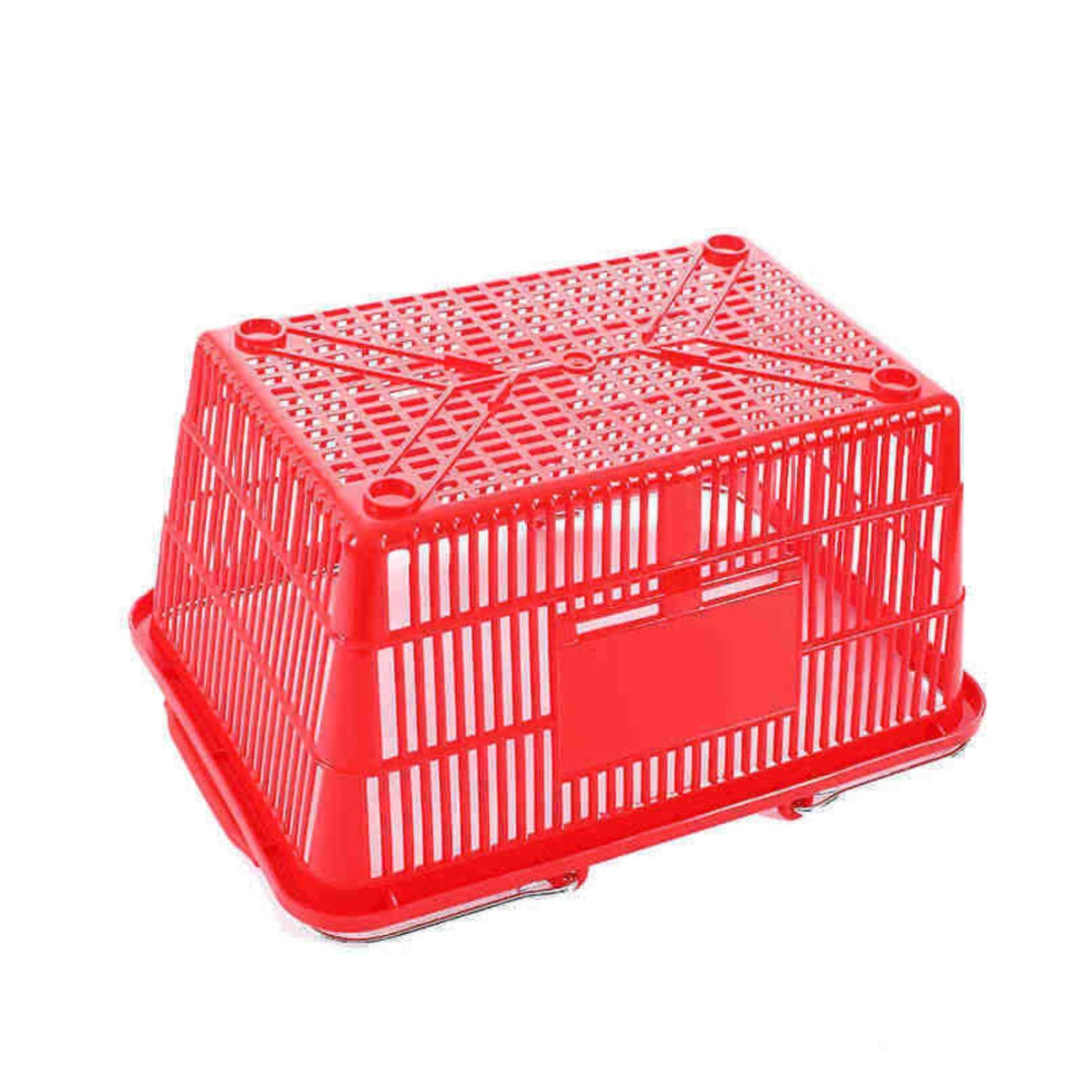 Shopping Basket with Metal Handle Portable Ventilated Shopping Basket Lightweight for Retailers, Shoppers, Supermarket, Home Storage