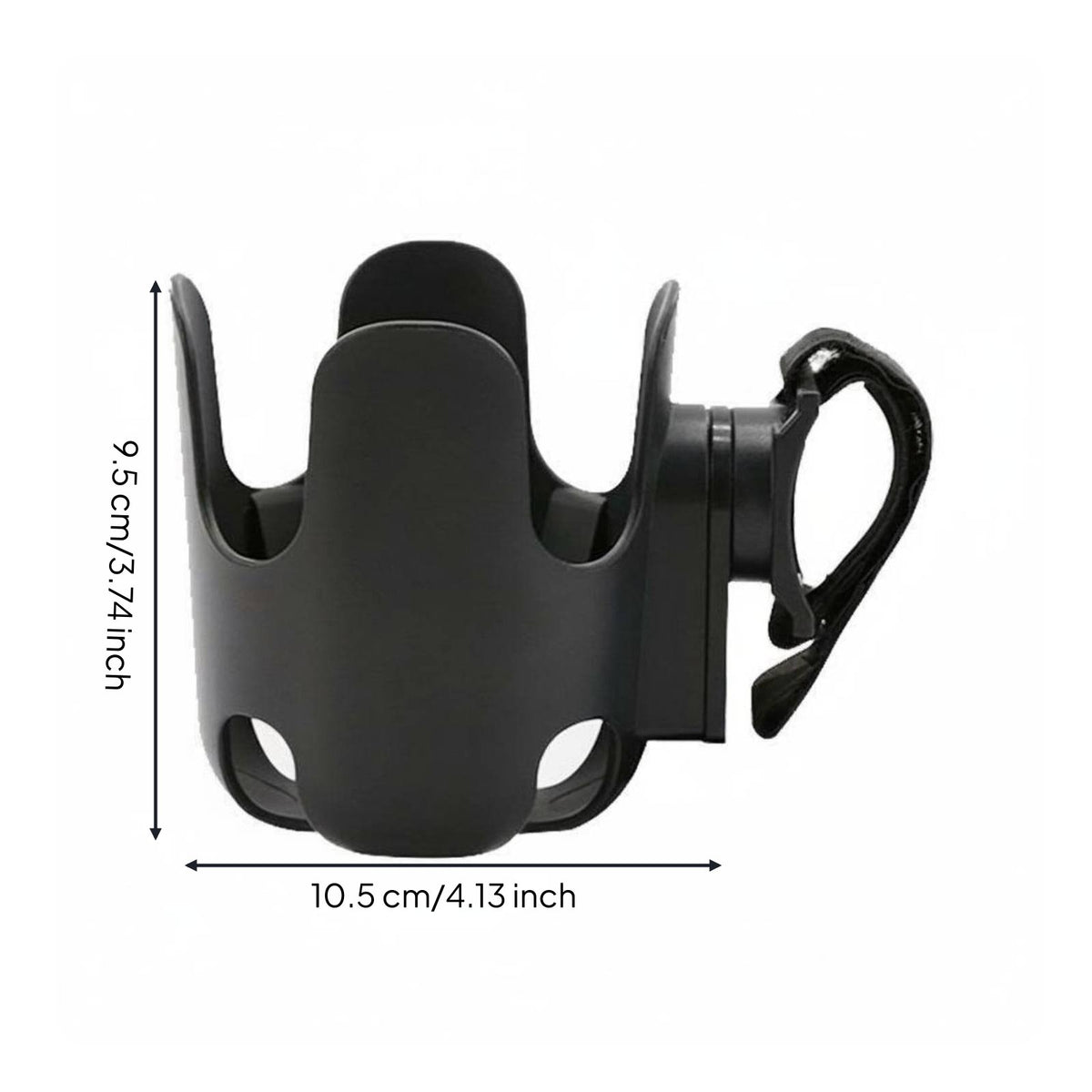 Assistance Device Cup Holder Easy to Install Cup Holder Removable Mobility Aid Accessory for Elderly, Travel