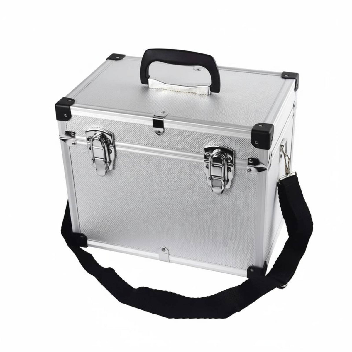 Hard Instrument Case with Foam Multipurpose Portable Drone Carrying Case Aluminum Tool Box Sturdy Duty Portable Tool Box