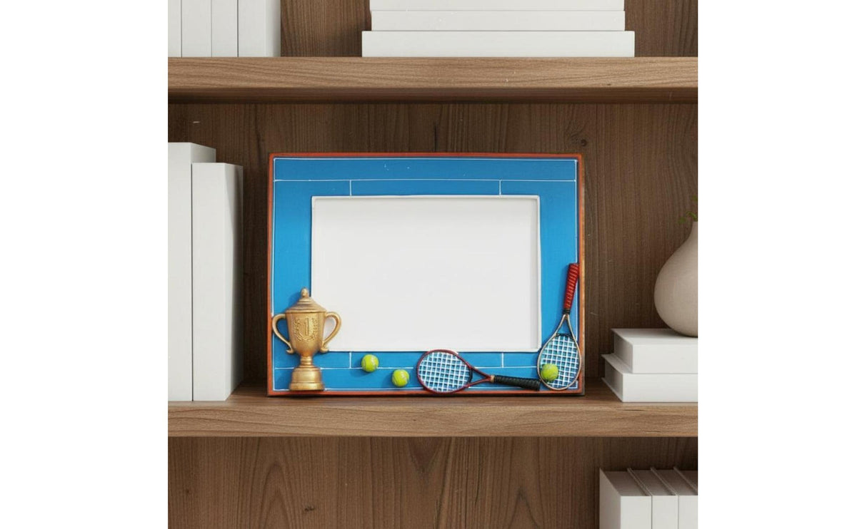 Racket Sport Theme Photo Frame Creative Gift Three-Dimensional Sports Picture Frame Racket Sport Court Photo Holder Original