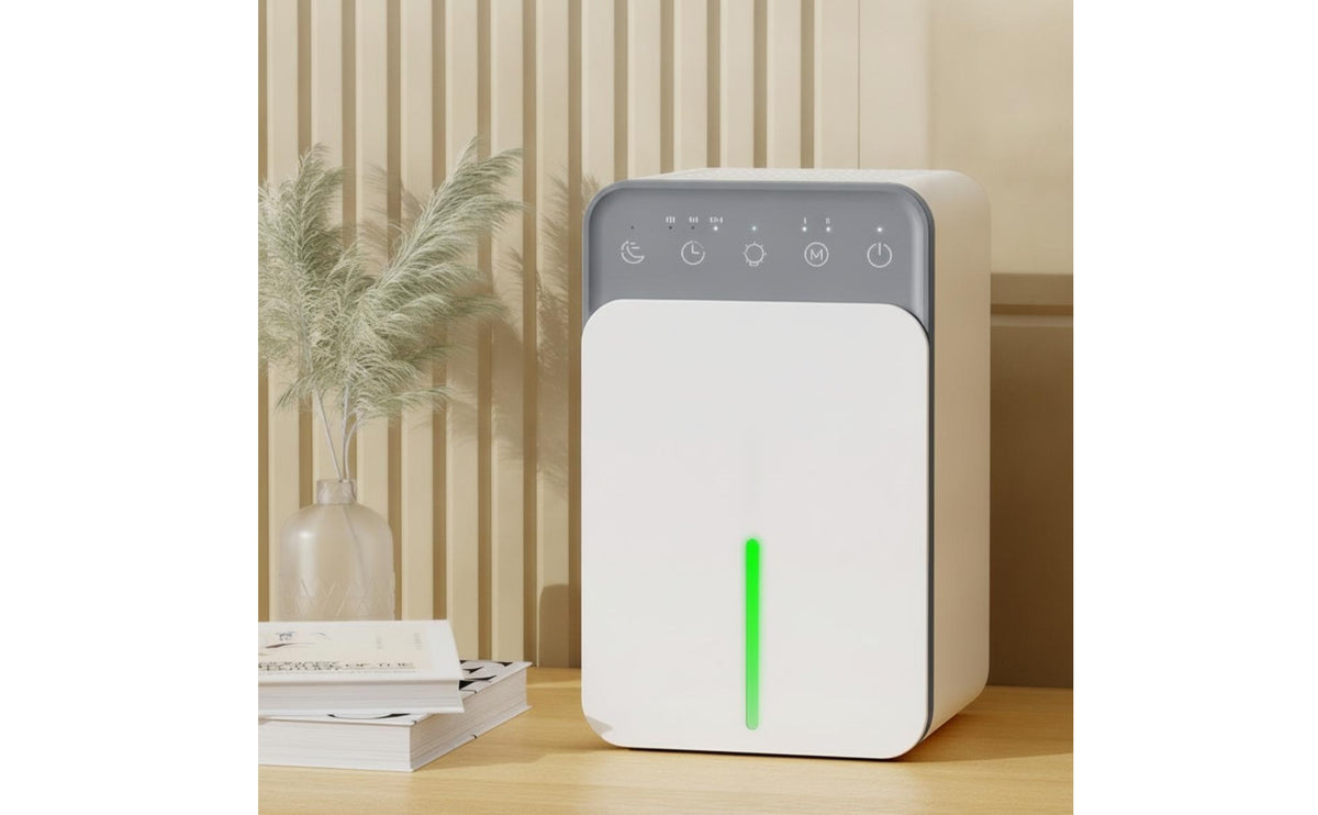 Quiet Semiconductor Dehumidifier Portable Compact Dehumidifier Small Appliance Energy-Saving for Renters, Bedroom, Office