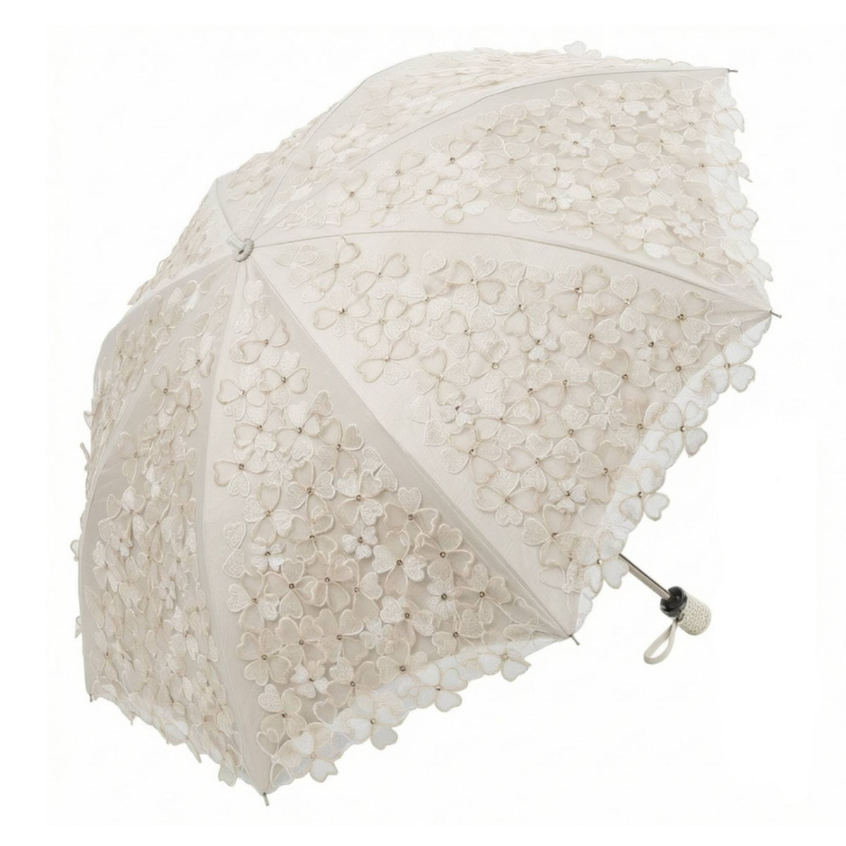 Lace Parasol Decorative Foldable Parasol Elegant Lace Umbrella for Cosplayers