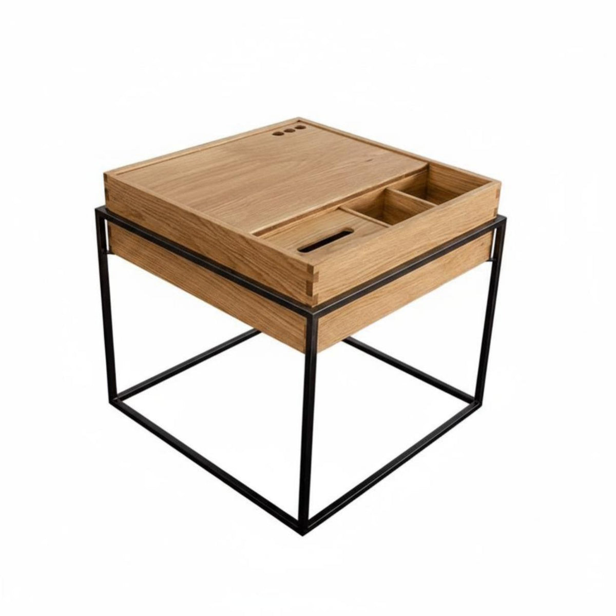 Nordic aesthetic Bedside Storage Cabinet Minimalist Design Single-Drawer End Table Modern visual attraction Nightstand Sturdy Construction for property owners, Apartment Dwellers, Students, Guest Room, Hotel, Entryway, Office
