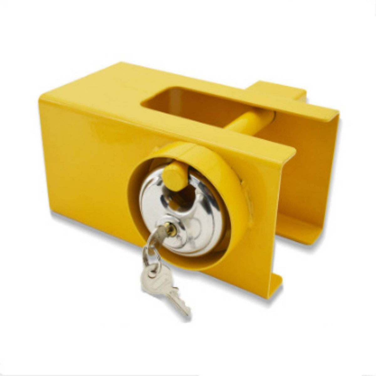 Trailer Hitch Coupler Lock Anti-Unauthorized Removal Trailer Hitch Lock Heavy-Duty for Truck Drivers, Parking, Transport