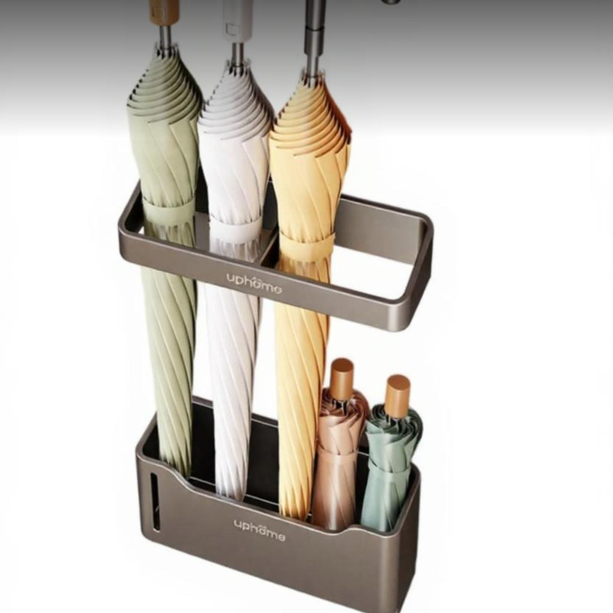 Magnetic Organizer Rack, No-Drill Umbrella Holder