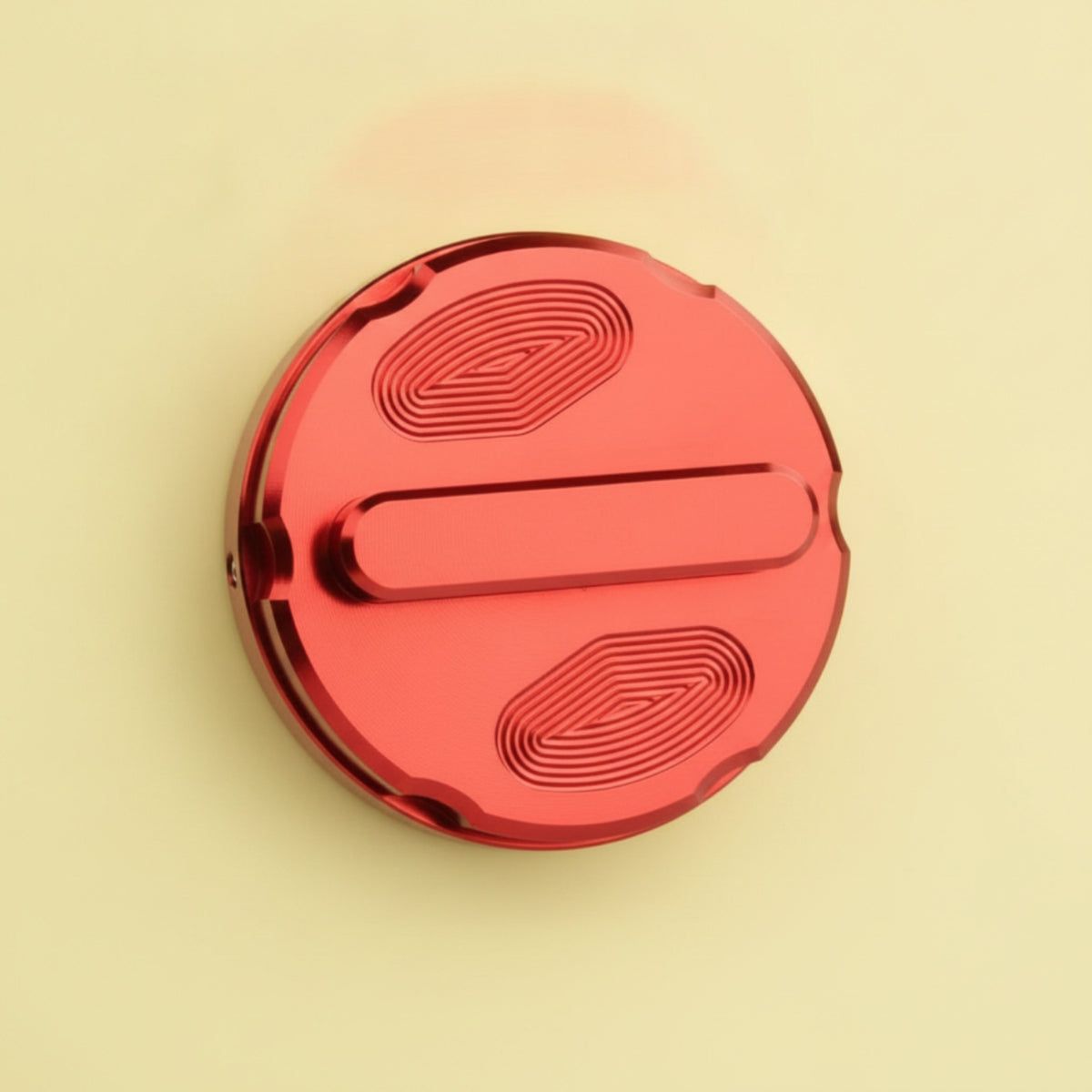 Motorcycle Fuel Reservoir Cap Direct Replacement Aluminum Fuel Reservoir Cap Long-Lasting Anodized Finish