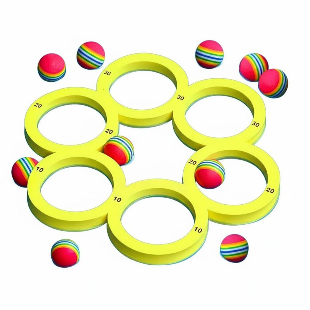 High Buoyancy Floating Hoop Toss Game Foam Material Pool Toss Game Set for Beach