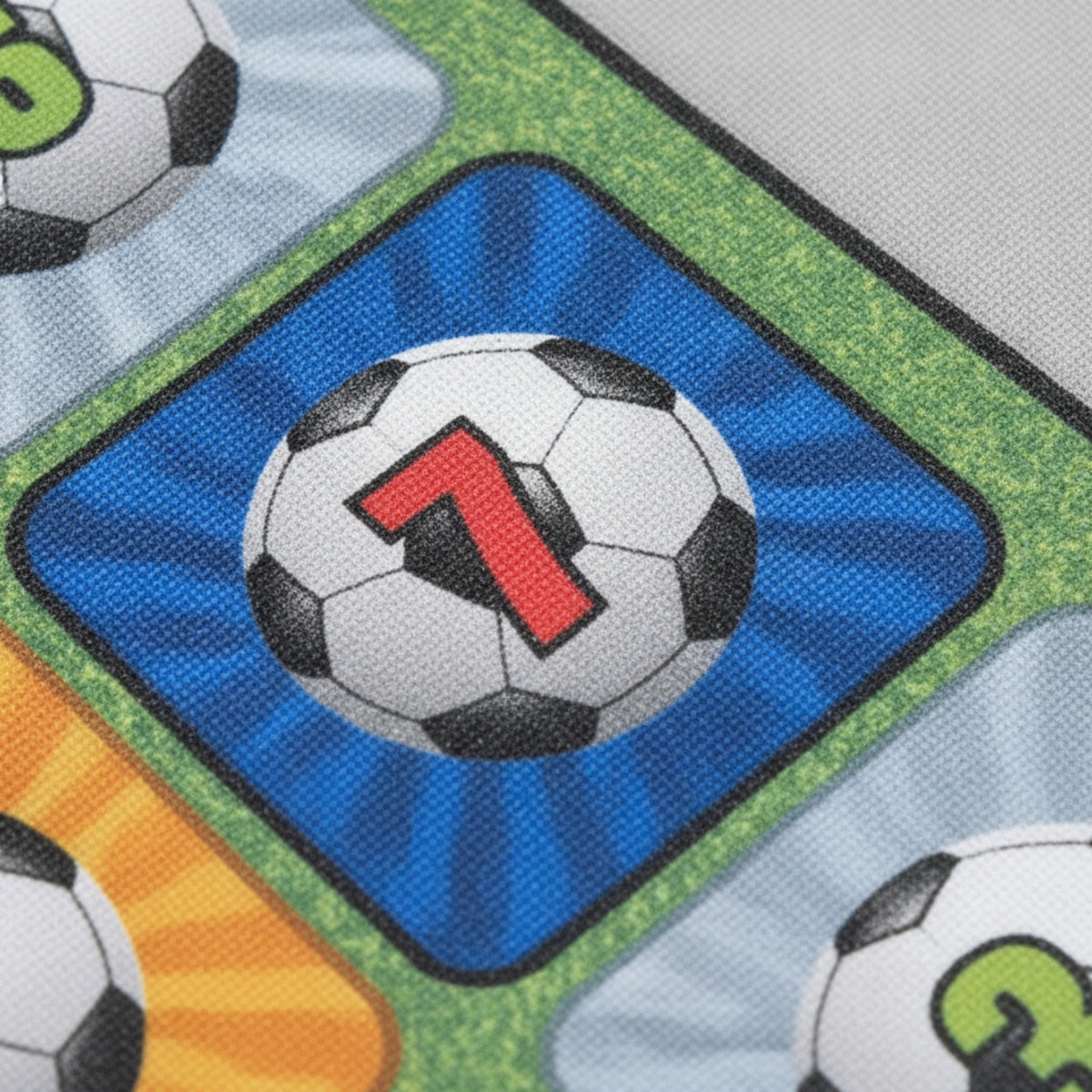 Soccer Target Game Hook and Loop Soccer Target Mat Outdoor for Kids, Young Children, Backyard, Yard, Playroom