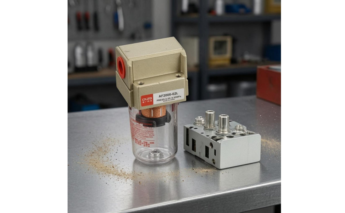 Air Source Processor Regulator 1/4 Thread Air Source Processor Pneumatic Pressure Regulator Inlet and Outlet Ports