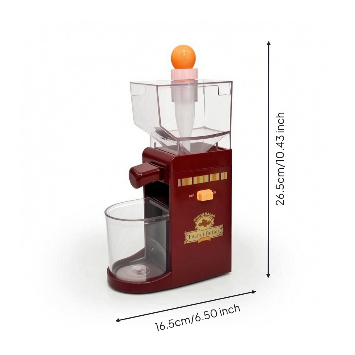 Peanut Butter Machine with Collection Cup Quick Peanut Butter Countertop Sauce for Kitchen