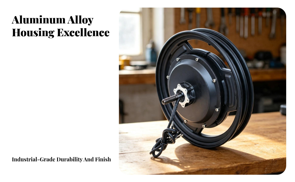 Spoke Rear Wheel Hub Motor | 14-Inch, Brushless Hub Motor, for Folding Electric Bikes