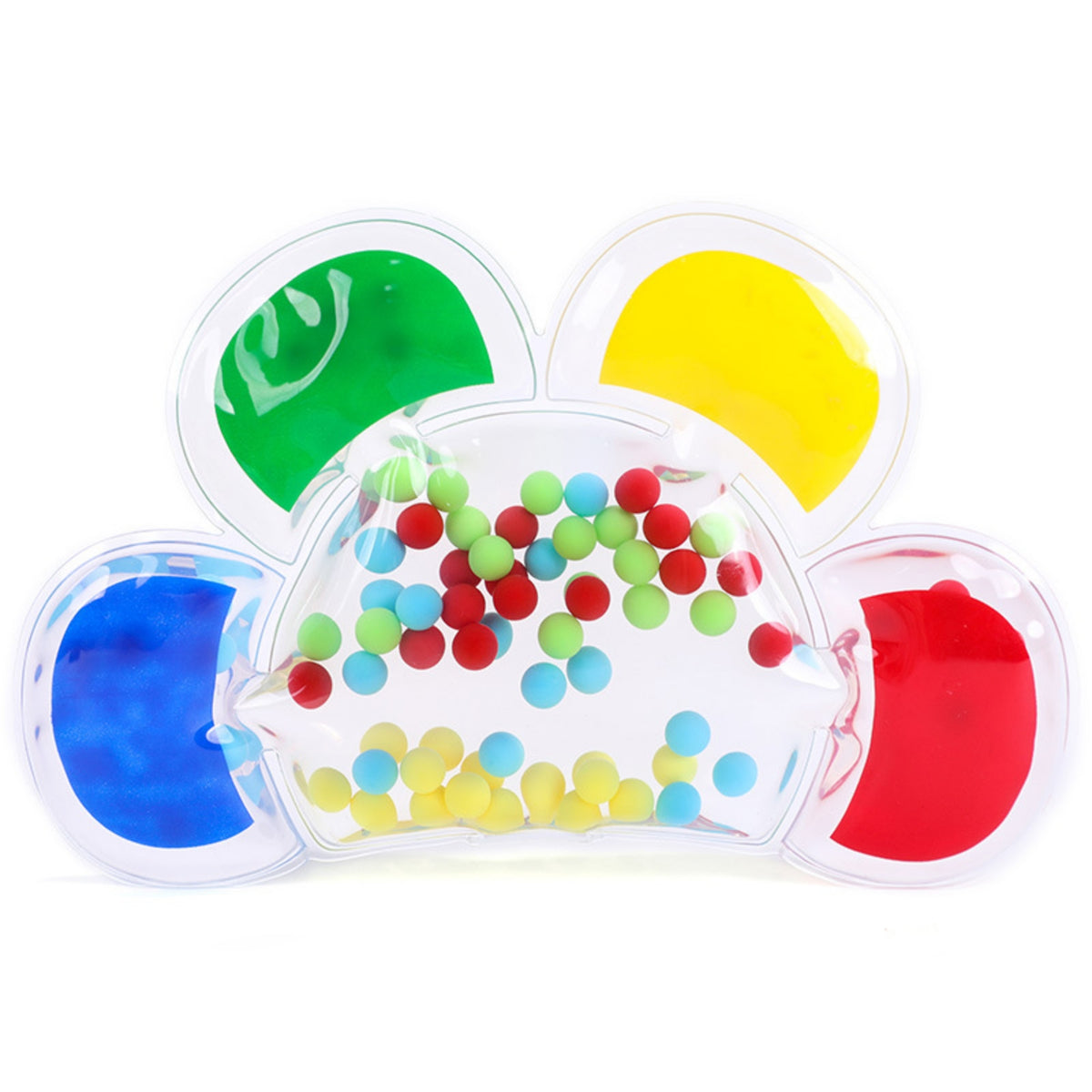 Liquid Sensory Toy Colorful Flower Sensory Toy Clear for Kids, Home
