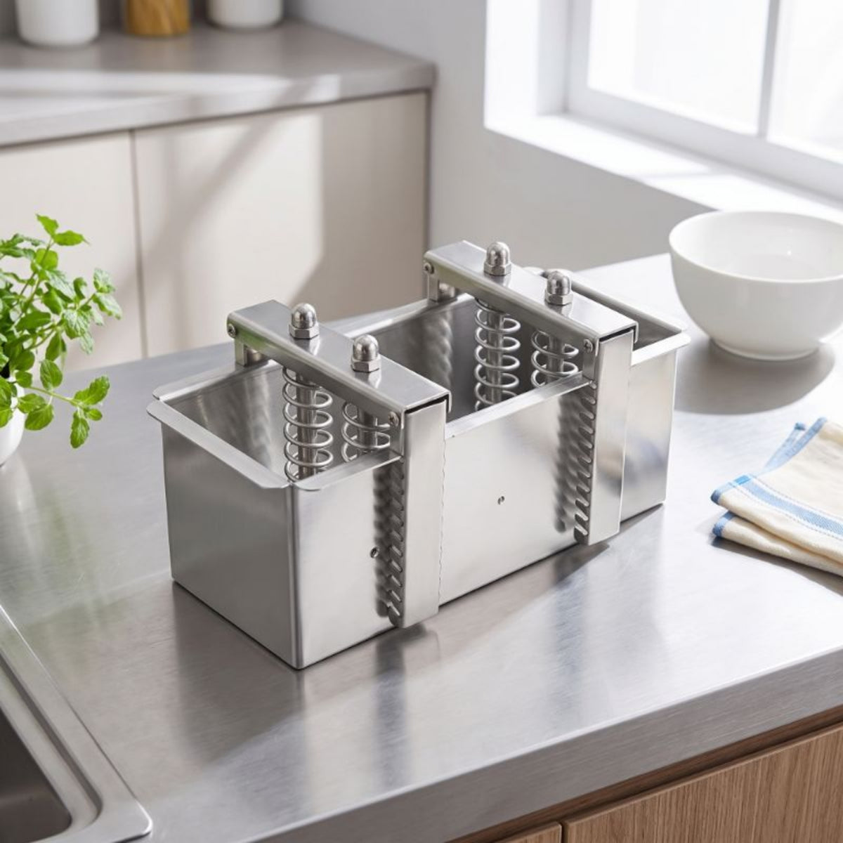Meat Shaping Press with Strainer Cloth Easy to Clean Meat Shaping Press Heavy-Duty for Home Cooks