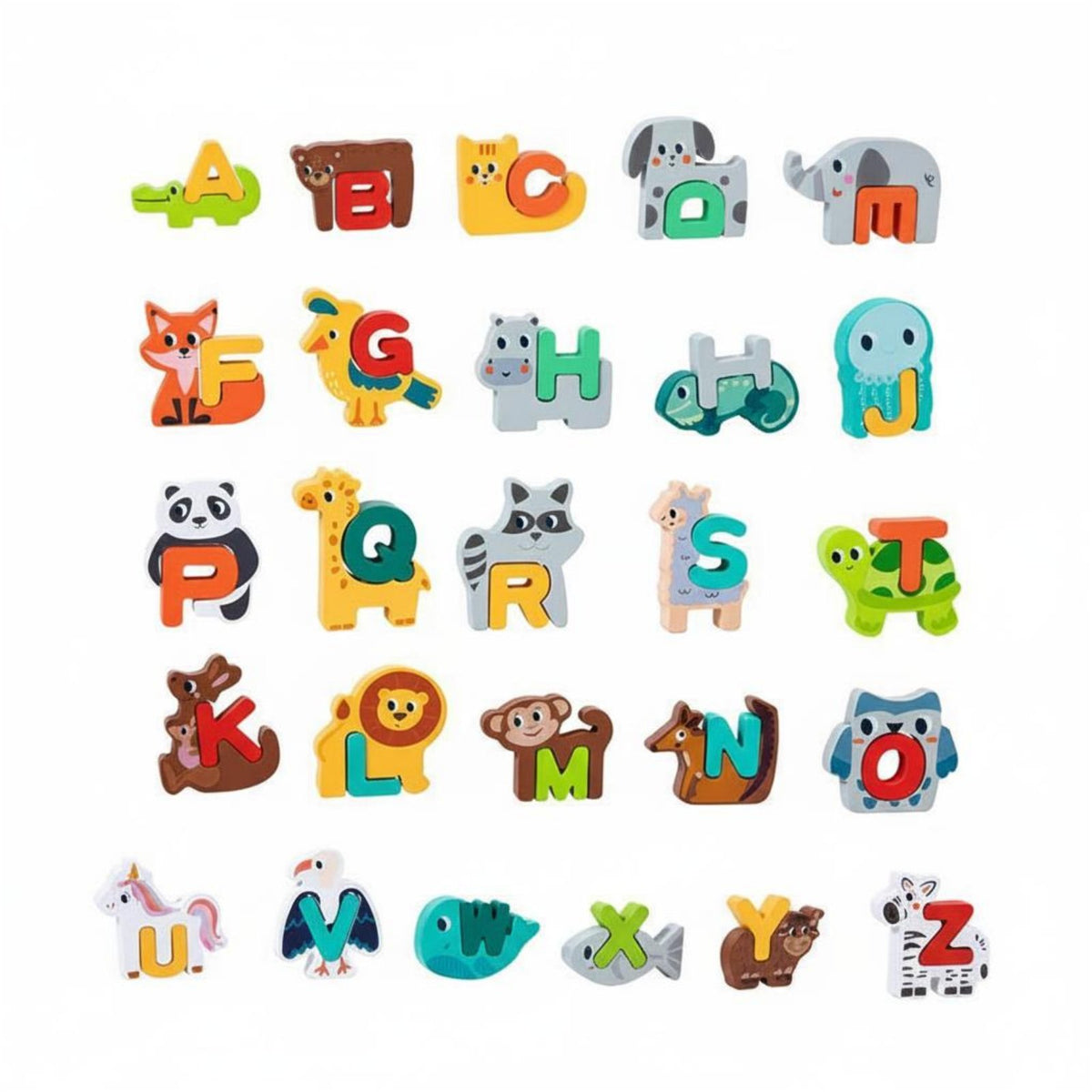 Early Education Wooden Alphabet Toy Cognitive Development Dinosaur Number Toy Inquiry-Inspired Inspired for Preschoolers