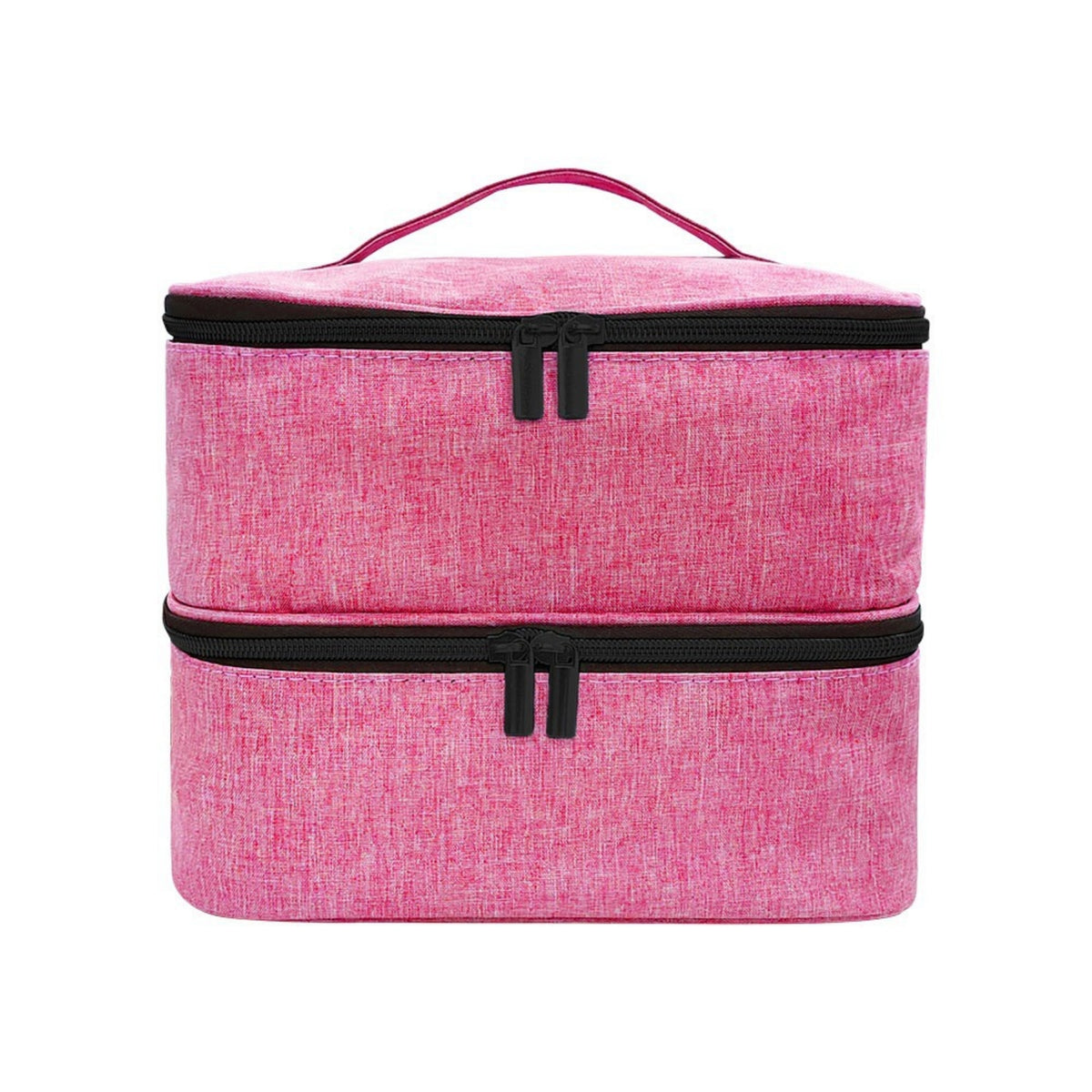 Nail Polish Bag with Handle Portable Nail Bag with Handle Organizer Case Compact Padded for Manicurists, Travel