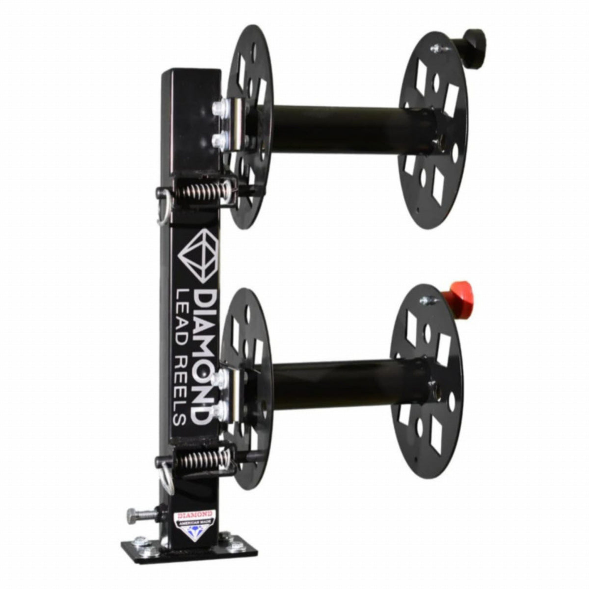 Heavy-Duty Double Welding Cable Lead Reel Vented Design Welding Cable Lead Reel Replaceable Parts