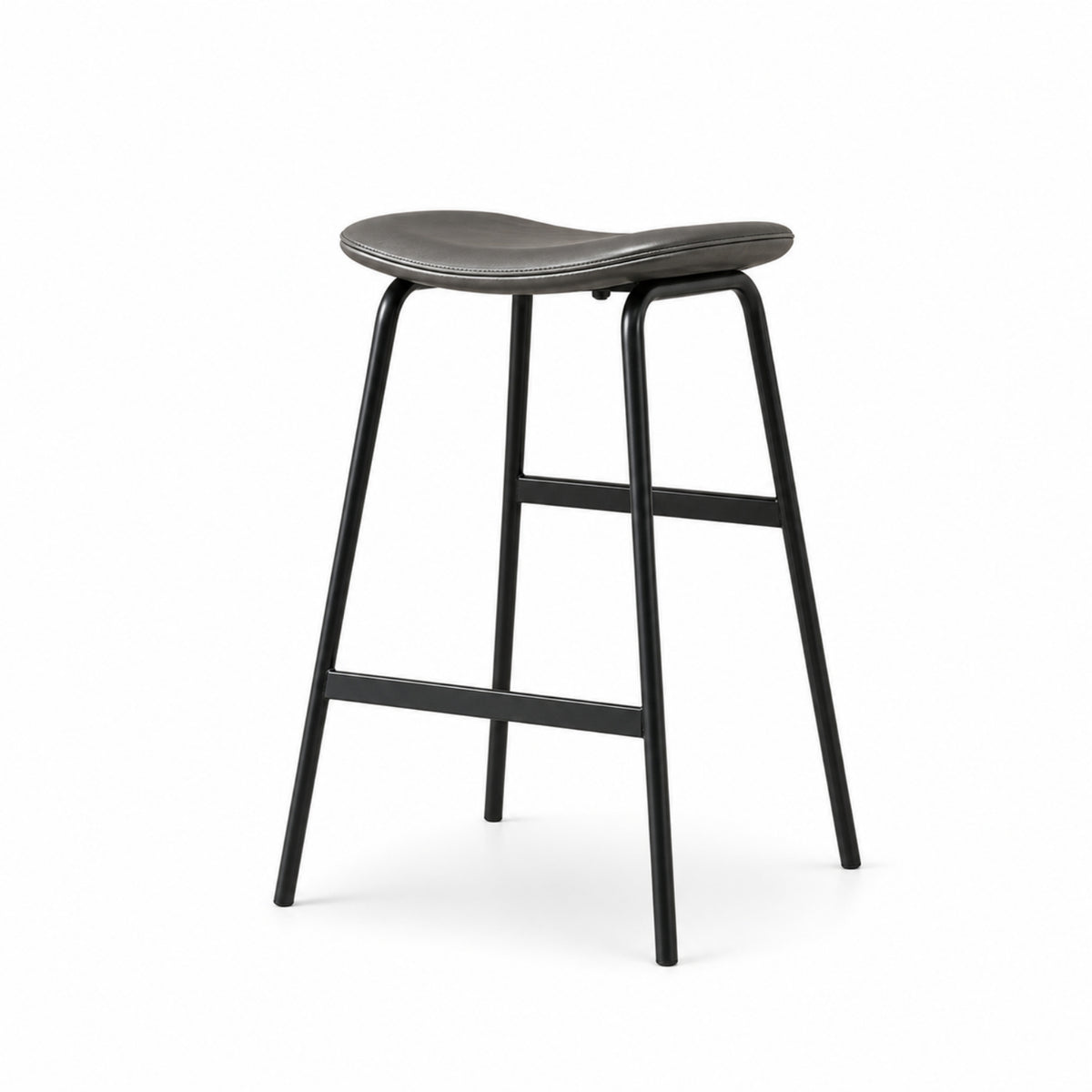 Counter Stool Streamlined Furniture Sturdy and Stable for Cafe