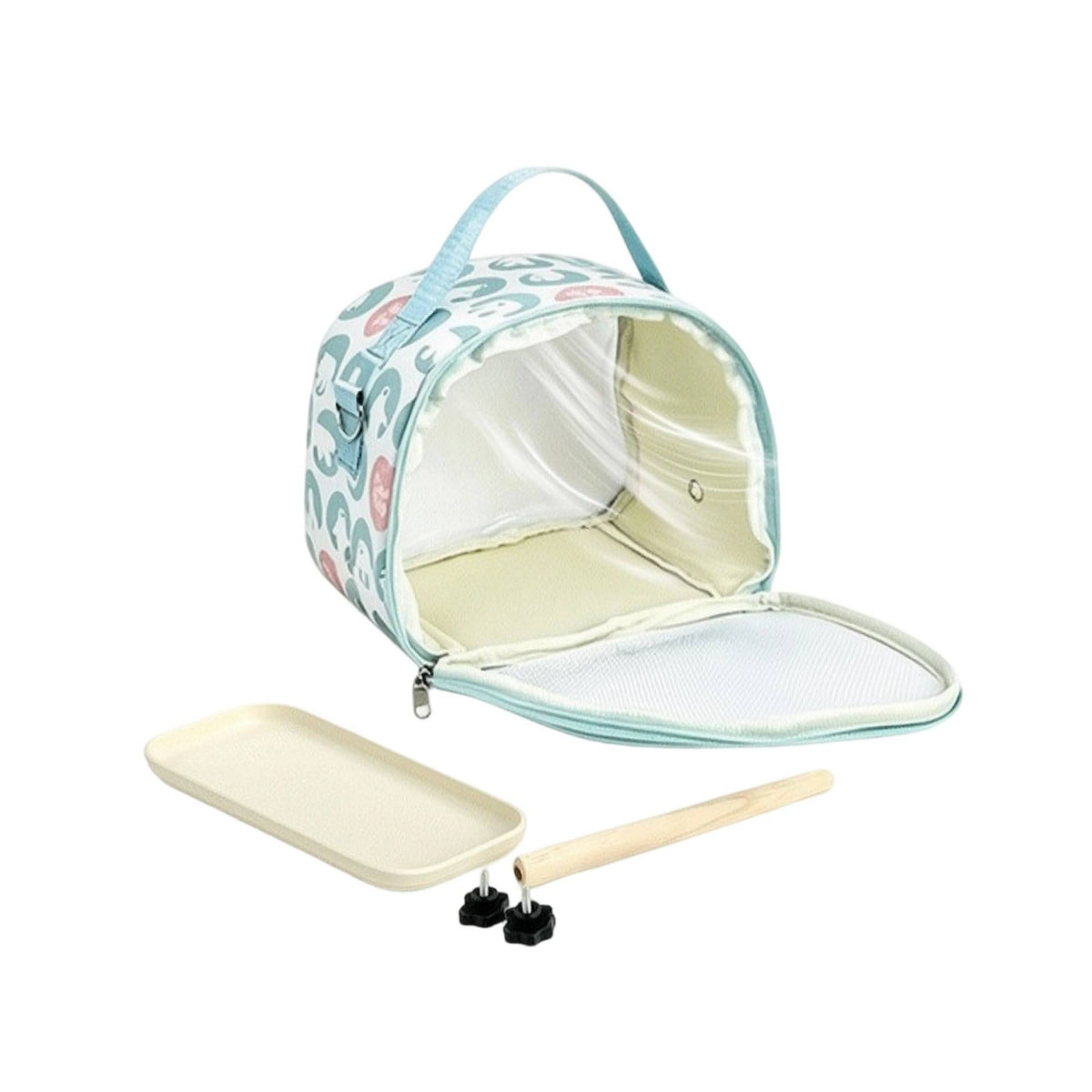 Portable Bird Carrier Bag for Small Birds and Sugar Gliders, Outdoor Use