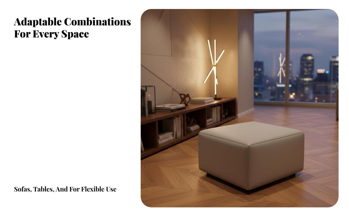Modern Design L-Shaped Sectional with Coffee Table Minimalist design L-Shaped Sofa Set Configurable Layout Office Furniture Sturdy framework for Interior Designers, Business Owners, Homeowners, Reception Area, Waiting Room, Lobby