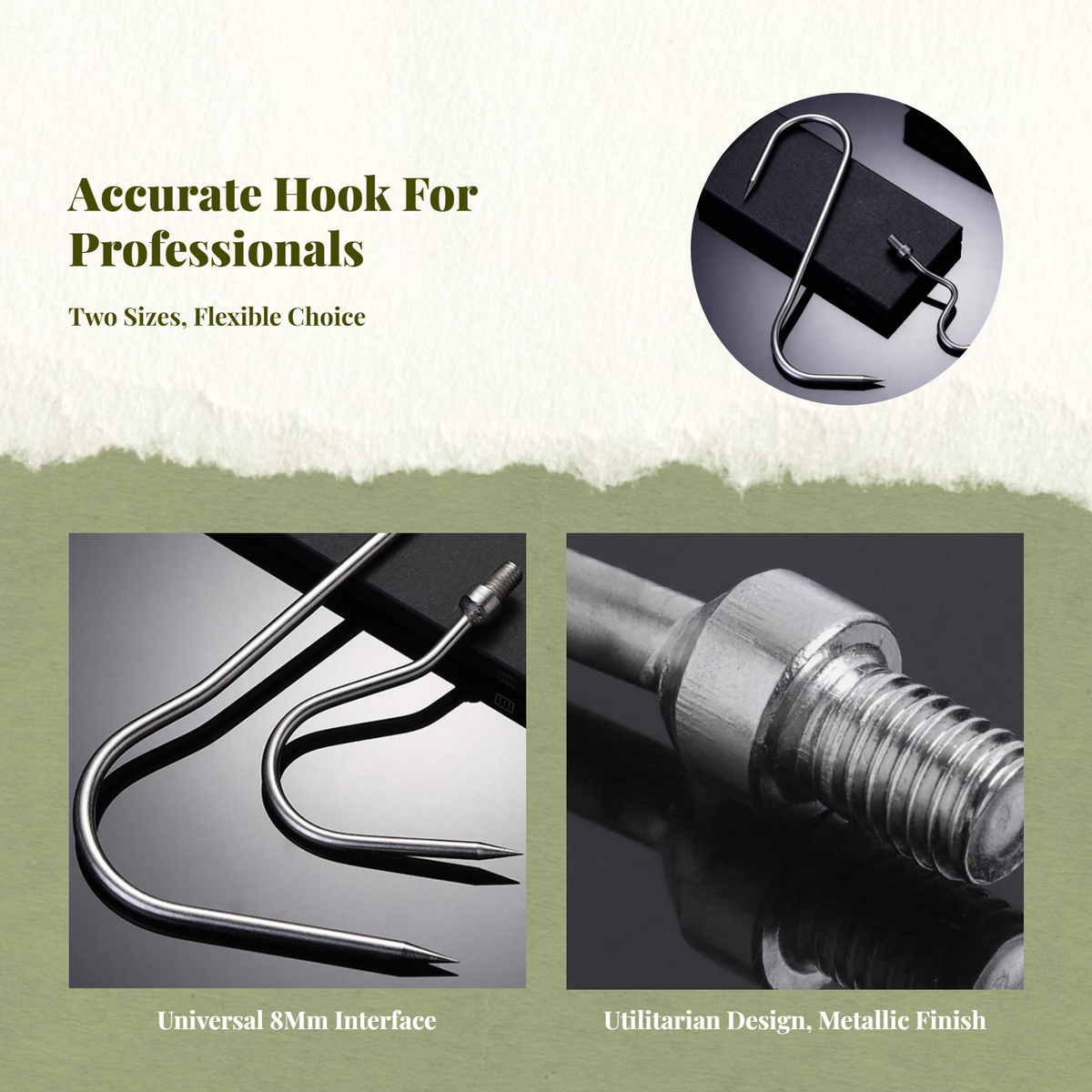 Stainless steel rod holder, easy install