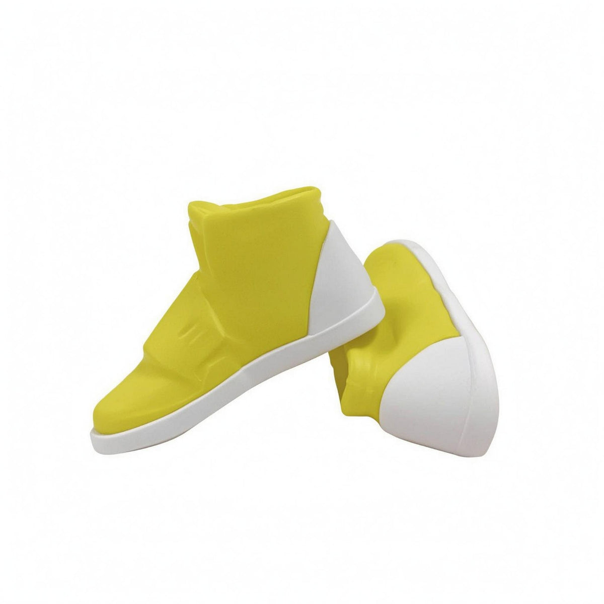 1/6 Scale High-Top Doll Boots Rounded Toe Ankle-High Doll Shoes Wear Resistant Collectible Accessory