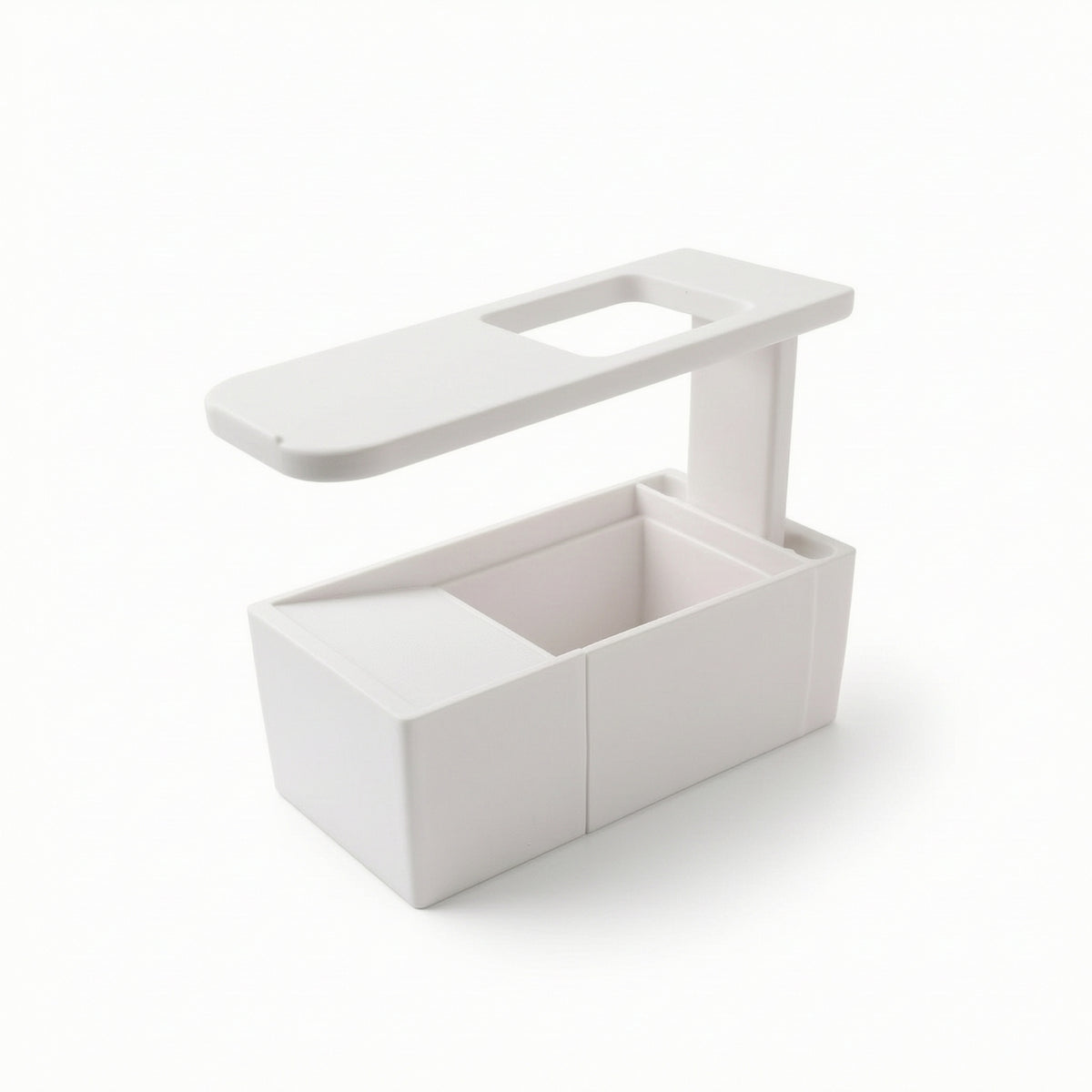 Compact Card Scanning Stand with Phone Platform Stable Phone Stand with Card Storage Long-Lasting Anti-Slip for Hobby Table