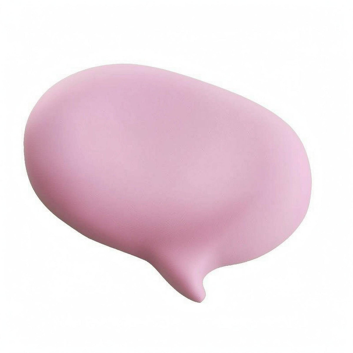 Speech Bubble Wrist Pad Silicone-Filled Keyboard Wrist Rest Palm Support Pad Washable Computer Accessory Skin-Friendly for Desk