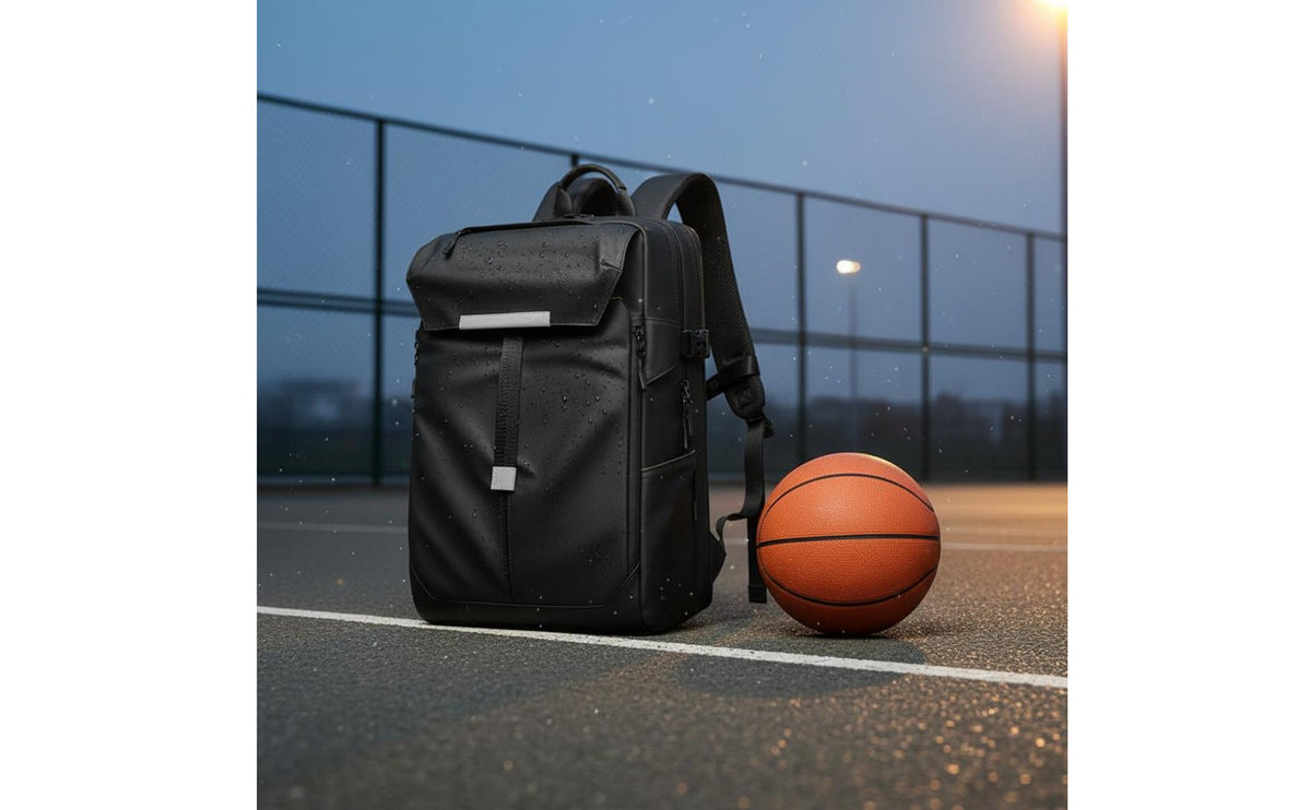 Multi-Pocket Design Basketball Training Bag Computer Compartment Wet Dry Separation Backpack Tear-Resistant Large Capacity Sports Backpack for Men, Gym, School
