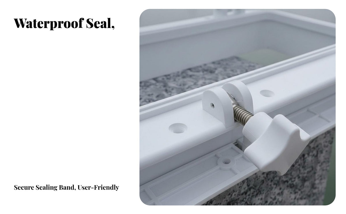 Waterproof Watertight Marine Window Long-Lasting Rubber Seal Marine Porthole Tempered Glass Porthole Anti for DIY Enthusiasts
