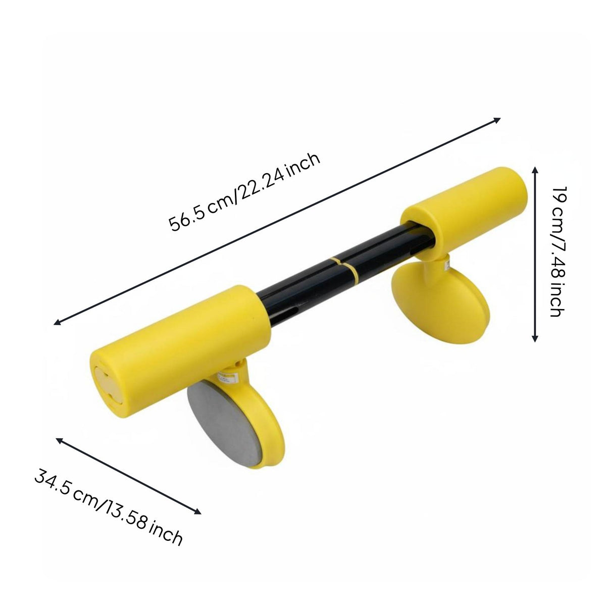 Inner Thigh Foam Padded Inner Thigh Exerciser Anti-Slip Grip Hip Area Floor Exerciser for Women, Men