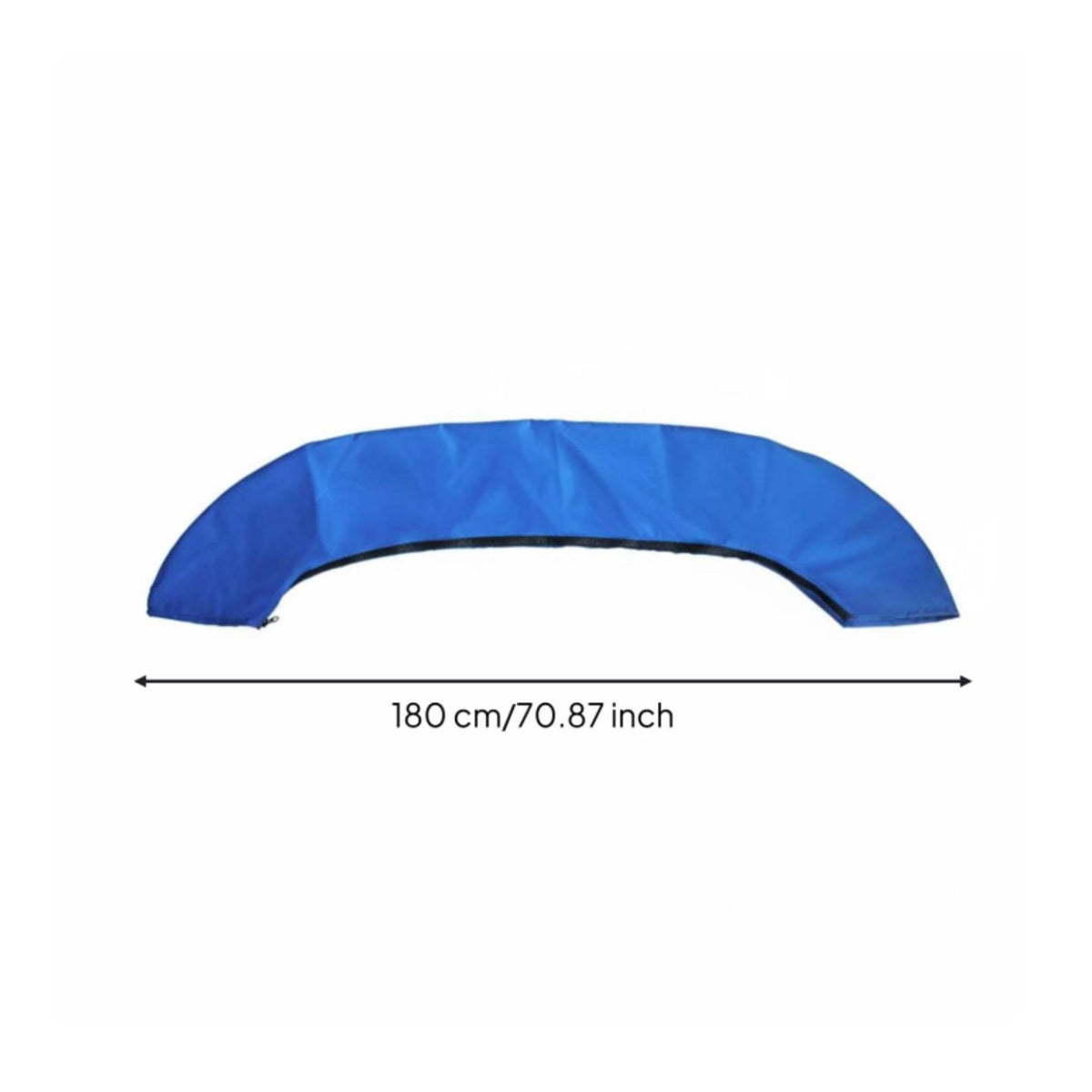 Waterproof Bimini Top Cover Weatherproof Protection Zippered Bimini Cover Resistant for Marine, Outdoor