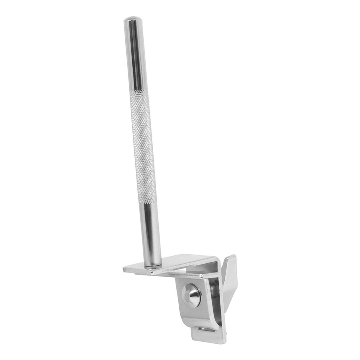 Bass Drum Cowbell Clamp Wear-Resistant Cowbell Mount Bracket Heavy Duty Hardware for Drummers, Stage