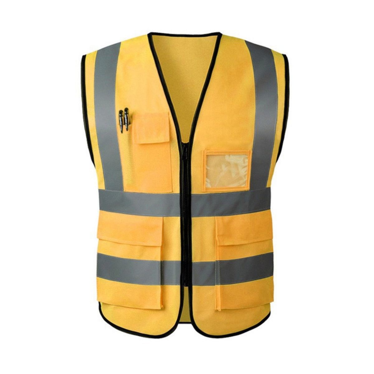 Reflective Safety Vest 360° Reflectivity High Visibility Vest Lightweight Long-Lasting for Warehouse Personnel, Warehouses
