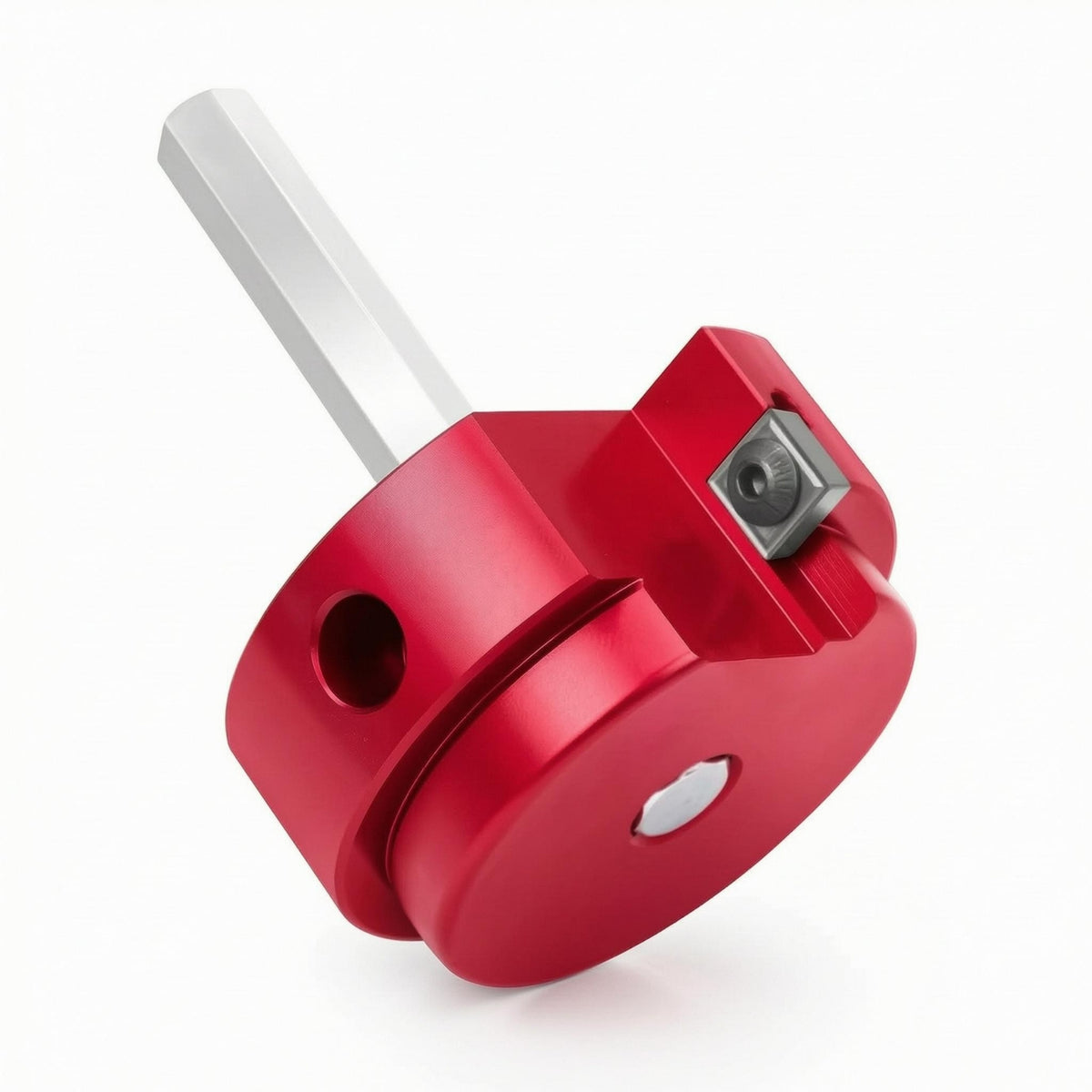 Round Metal Head PVC Pipe Reamer Side Cutter Rotary Pipe-Fitting Tool Compact Hex Shank Reamer Clean Cut