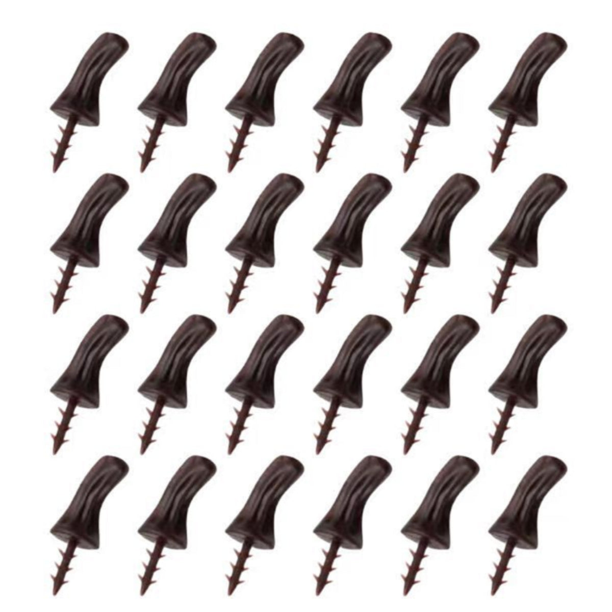 24 Pieces Pumpkin Thanksgiving Pumpkin Stem with Insert Base Autumn Craft Supplies for Autumn Crafts