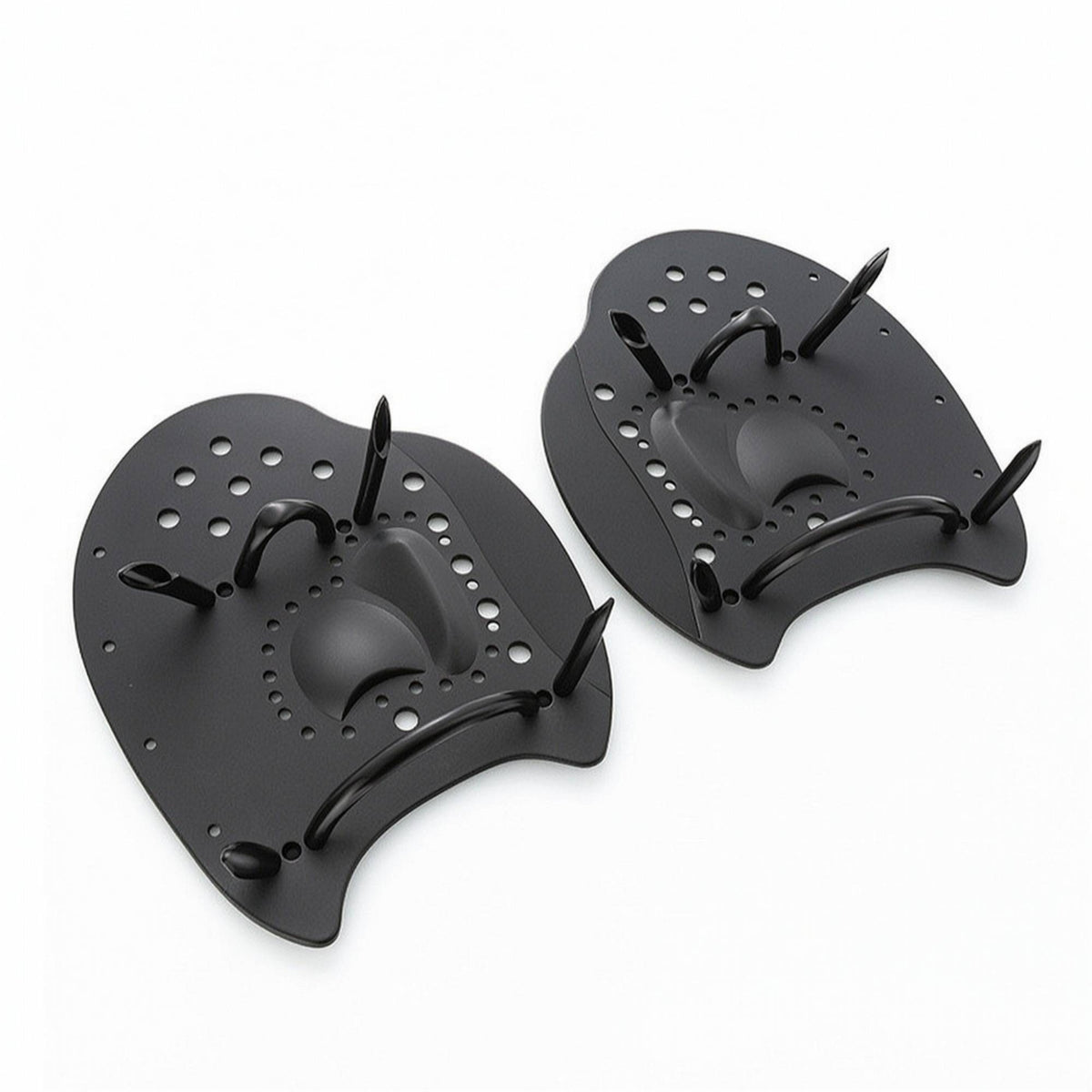 Contoured Swim Training Hand Paddles Adjustable Swimming Hand Paddles Long-Lasting Gear High-Performance for Swimmers